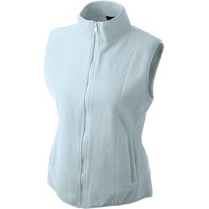 James and Nicholson Vrouwen/dames Microfleece Vest (Lichtblauw)