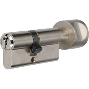 S2 veiligheidscilinder S6 K60/45 SKG 2, knopcilinder (verschillend sluitend)