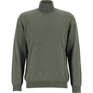 OLYMP modern fit coltrui wol - groen - Maat: 3XL