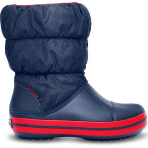 Crocs Winter Puff Laarzen Kinderen, navy/red Schoenmaat EU 30-31