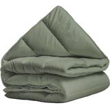 Sleeptime All-in one Omkeerbare Dekbed - Dekbed zonder Overtrek - 200x200 - Groen