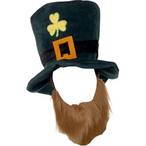 Smiffys - Hoed met baard - Kabouter - St. Patricksday