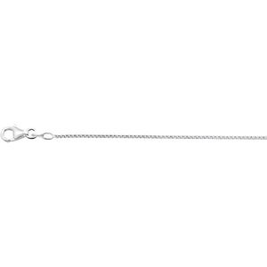 YO&NO -  Ketting - Witgoud - Venetiaans -  1,1 mm - 60cm - 585 goud