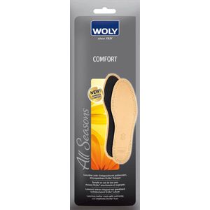 Woly Comfort - Lederen inlegzool met comfortschuim - Maat 47