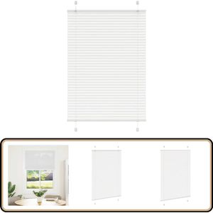 Verduisterend Rolgordijn rolgordijn 60 x 150 cm flexibel instelbaar,ondoorzichtig Klemrolgordijn voor ramen en deuren met zijkoord, voor