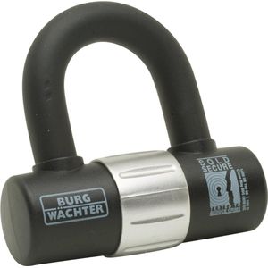Heavy Duty 14mm U-Slot Hangslot voor Diamond & Gold Beveiliging - Zwart