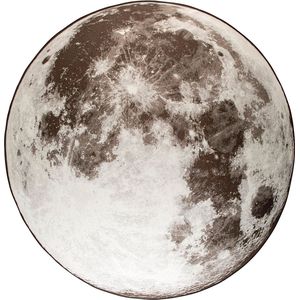 Zuiver Moon Buiten Vloerkleed Rond '200 Grijs