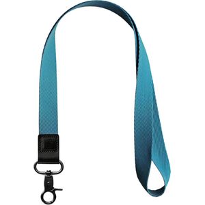 Keycords - stevig keycord blauw-zwart - lanyard - sleutelhangers - sleutels