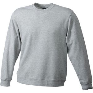 James and Nicholson Unisex Basic Sweatshirt (Grijze Heide)