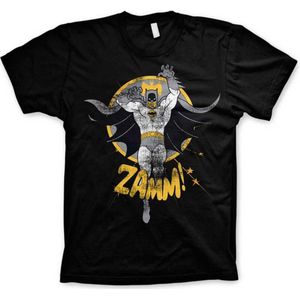 DC Comics Batman Heren Tshirt -XL- Zamm! Zwart