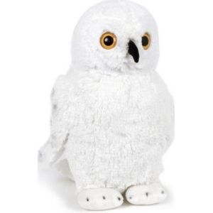 Pluche sneeuwuil wit uilen knuffel 33 cm - Vogels knuffeldieren - Speelgoed voor kind