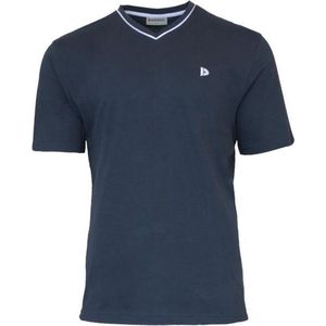 Donnay T-shirt met V-hals - Sportshirt - Heren - Navy (010) - maat XL