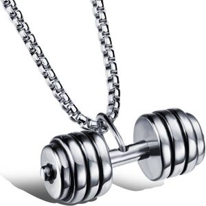 Mendes kettinghanger Dumbbell Silver