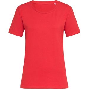 Stedman Dames/Dames Sterren T-Shirt (Scharlakenrood)