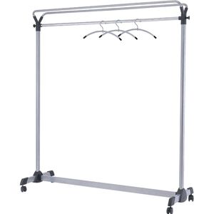 Maul Kledinghanger 9452290 (B X H) 460 Mm X 170 Mm Staal Kunststof Zilver Zwart 6 Stuks