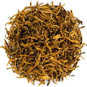 Golden Monkey Zwarte Thee Yunnan - Chinese Thee Gouden Naald - Gouden Tips Losse Blad Dianhong Thee