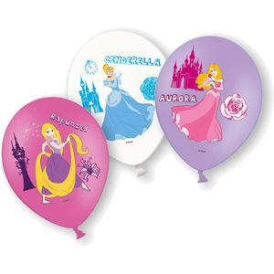 AMSCAN - 6 latex Disney Princesses ballonnen