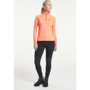 Tenson TXLite Half Zip ski pully dames koraalrood