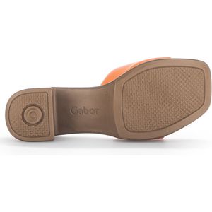 Gabor -Dames - oranje - slippers & muiltjes - maat 38