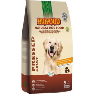 4x BF Petfood Vleesbrok Geperste Hondenbrokken Adult 5 kg