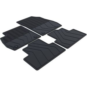 Rubber Automatten geschikt voor Opel Zafira C - Bouwjaar: 2012 - 2019 - Originele pasvorm - 4-delig