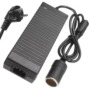 Spanningsomvormer 220V naar 12V - 180W Auto Netadapter met Ingebouwde Ventilator