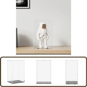 vidaXL Vitrine - Transparant - 22x18x35 cm - Acryl Acrylvitrine - Display Case - Verzamelobjecten - Speelgoed Opslag - Cadeau Verpakken