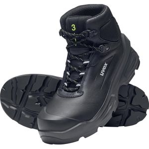 Uvex Sicherheitsschuh Stiefel 6874 Schwarz S3-43 (Weite 10)