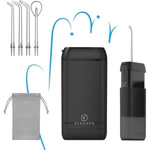 Draadloze Waterflosser voor Thuis en Reizen - Mini Mond Irrigator met Telescopische Watertank, 3 Modi & IPX7 Waterdicht