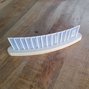 Kaarthouder ECO-line- Stabiel ontwerp - Speelkaarthouder houten boog- Populieren multiplex - Van Aaken Design - 35cm