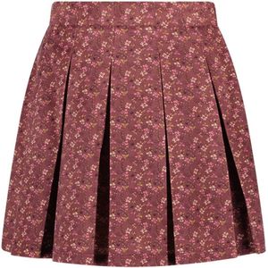 Like Flo Meisjes rok mini bloemen corduroy - Feliz - Ruby mini bloemen