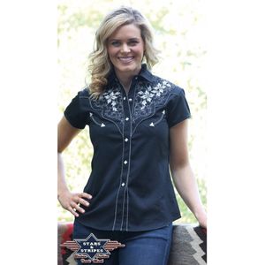 Stars & Stripes - Western blouse Isabel - M