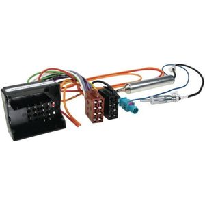 Radio Aansluitkabel Peugeot / Citroen > ISO Norm + DIN Antenne Stekker