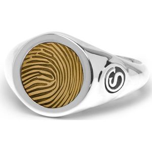 SILK Jewellery - Zilveren Ring - Dua - 640SBR.20 - Maat 20,0