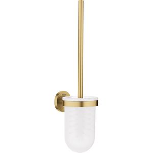 GROHE Essentials Toiletborstelset (wandmodel) - Cool sunrise geborsteld (mat goud)