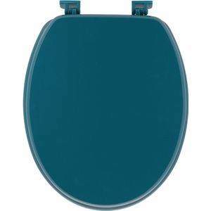 Tendance Toiletbril Breeze - petrol blauw - MDF hout - universeel - standaard wc bril
