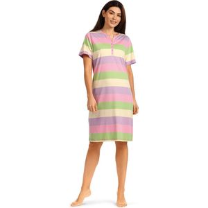 Comtessa Nachthemd 'Miami Beach Stripes' - 100cm - Katoen - Maat 50