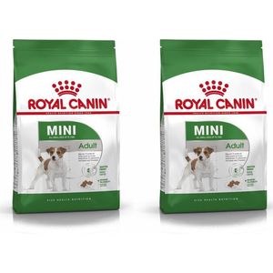 Royal Canin Mini Adult - Hondenvoer - 2 kg per 2 stuks