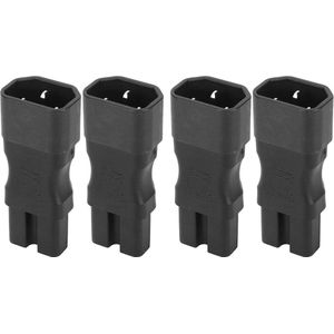 IEC320 C15 Voedingsadapter 4 Stks - Laptop Voedingsadapter PDU Server Voedingsadapter Ups Socket .