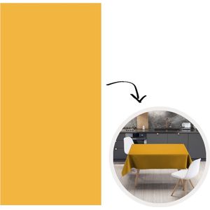 Tafelkleed - Tafellaken - 130x260 cm - Okergeel - Herfst - Interieur - Binnen en Buiten