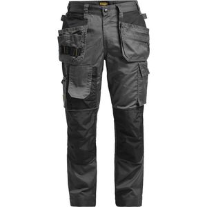 Jobman 2358 Floorlayers Trousers Stretch 65235820 - Donkergrijs/Zwart - C52