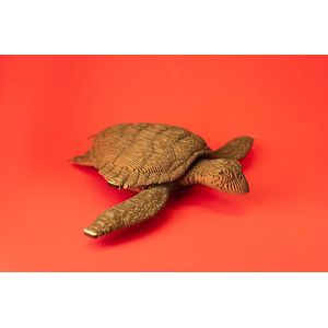 CARTONIC- Turtle- 3D Puzzel-Speelgoed- Puzzel-DIY- Creatief- Karton- Kinderen en volwassen- 3D- puzzel-Schildpad