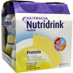 Nutridrink Protein vanille 200ml (4st)