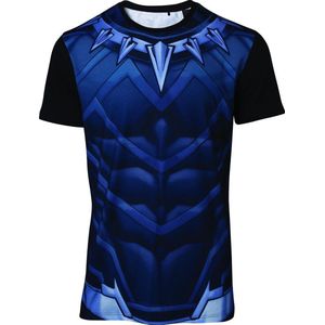 Marvel - Sublimated Black Panther Men's T-shirt - XL