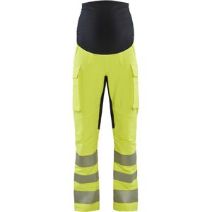 Blaklader High Vis Zwangerschapsbroek met 4-weg stretch 7100-1642 - High Vis Geel/Zwart - XS