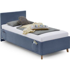 Meise - Kofferbed Cool | 120 x | Blauw design - 90x200 -