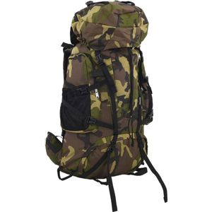 vidaXL - Wandelrugzak - 100 - L - camouflage - oxford - stof - groen
