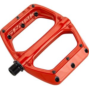 Spank Spoon DC Platformpedalen, rood