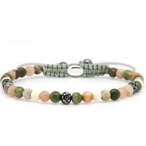 Karma Armband (Sieraad) Spiral Judith xxs (grey crystal)