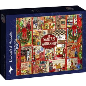 Bluebird puzzel kerst 1000 stukjes ""Santa's workshop